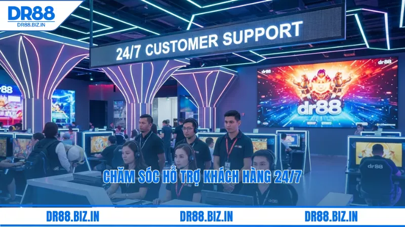 Live Casino Dr88: Thử Vận May Với Baccarat, Roulette Cùng Dealer 5 Chăm sóc hỗ trợ khách hàng 24/7