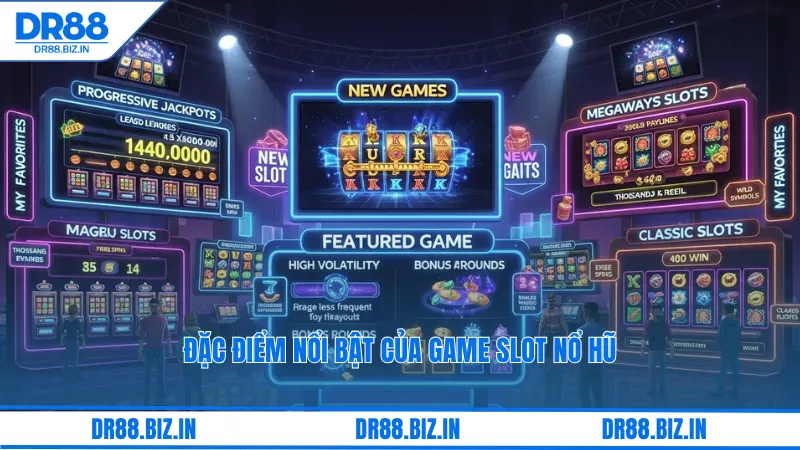 Đặc điểm nổi bật của game slot nổ hũ