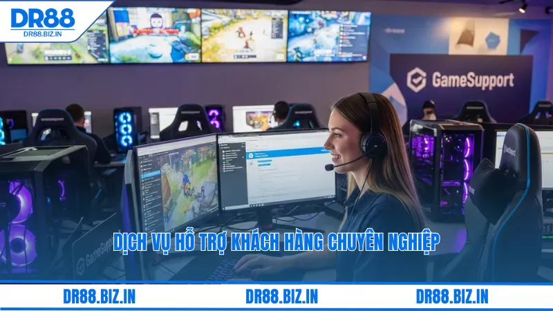 Giới Thiệu Dr88 - Sân Chơi Cá Cược Uy Tín Và Hợp Pháp 3 Dịch vụ hỗ trợ khách hàng chuyên nghiệp