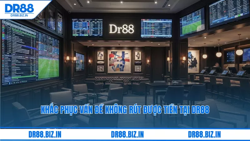 Phốt Dr88 Không Rút Được Tiền: Nguyên Nhân Thực Sự Là Gì? 4 Khắc phục vấn đề không rút được tiền tại dr88