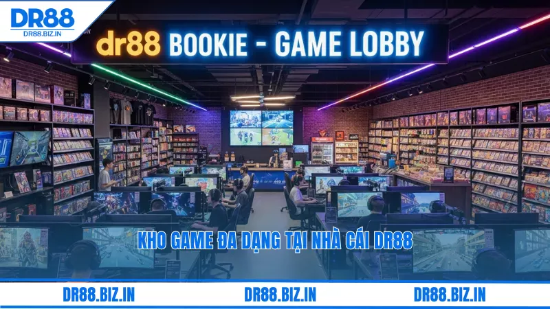 Giới Thiệu Dr88 - Sân Chơi Cá Cược Uy Tín Và Hợp Pháp 2 Kho game đa dạng tại nhà cái dr88