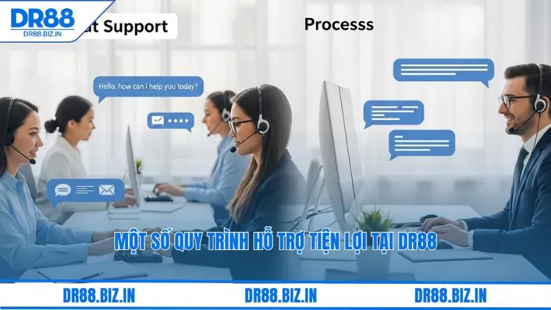 Hỗ Trợ Khách Hàng Dr88 24/7 - Chăm Sóc Khách Hàng Dr88 3 Một số quy trình hỗ trợ tiện lợi tại dr88
