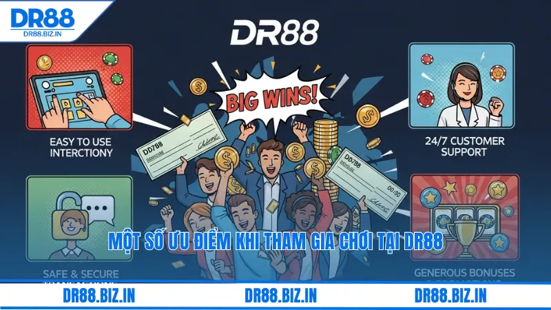 Các Điều Khoản Dr88 Và Điều Kiện Khi Tham Gia Cá Cược 5 Một số ưu điểm khi tham gia chơi tại dr88