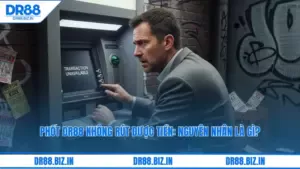 Phốt DR88 không rút được tiền: Nguyên nhân thực sự là gì?