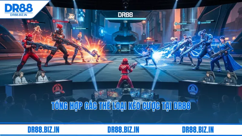 Cá Cược E-Sports Dr88: Đặt Kèo Cho Các Giải Đấu Game Hot 4 Tổng hợp các thể loại kèo cược tại dr88
